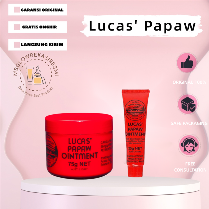 Lucas' Papaw Ointment antibacterial ointment lip balm burn ointment