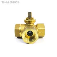 ❅ 3 Way DN15 DN20 DN25 Electric Motorized Thread Brass Ball Valve Body