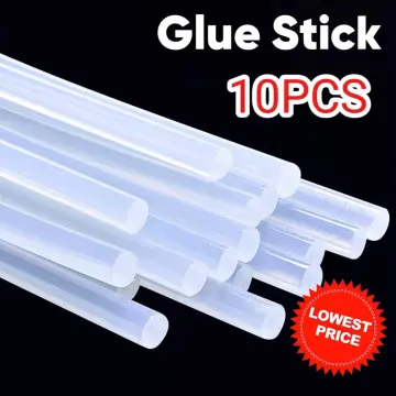 Mini Hot Glue Sticks, Small Glue Gun Supplies Adhesives Multi Use Glue  Sticks Hot Melt Glue Stick Super Transparent 7mm X 100mm 4 Long 