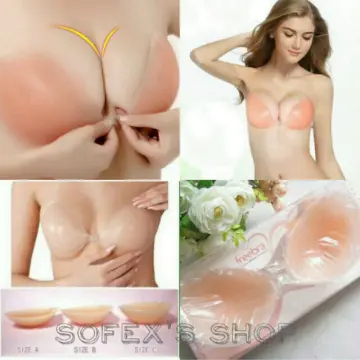 Silicon Hips Underwear & Double Push Up Bra: Silicone Butt And Hip Pads