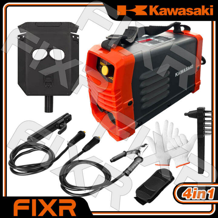 Kawasaki Inverter MINI Welding Machine 300AMP with Carrying Strap and