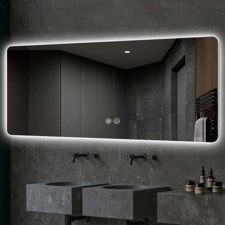 Bathroom mirror LED mirror decoration wallmounted rectangular