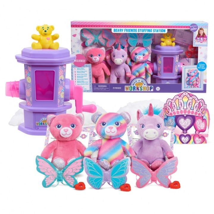 ชุดของเล่นตุ๊กตาบิ้วอะแบร์-build-a-bear-workshop-set-fairy-beary-สินค้าใหม่นำเข้าจากอเมริกา