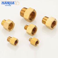 ▪❐◄ Brass 1/8 1/4 3/8 1/2 3/4 Female to Male Threaded Hex Bushing Reducer Copper Pipe Fitting Water Gas Adapter Coupler Connector