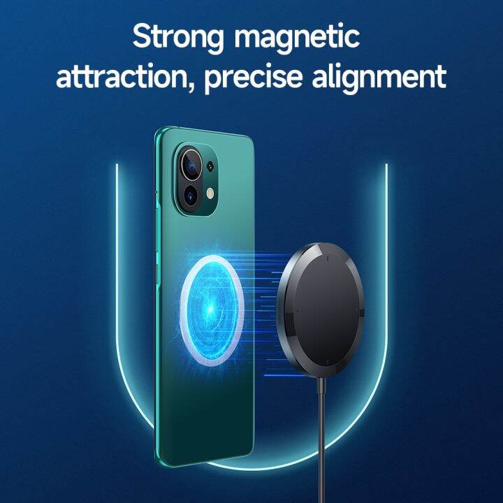 hoco-2in1-magnetic-wireless-car-charger-mount-for-iphone-13-12-pro-max-12-13-15w-magnetic-fast-charging-airvent-car-phone-holder