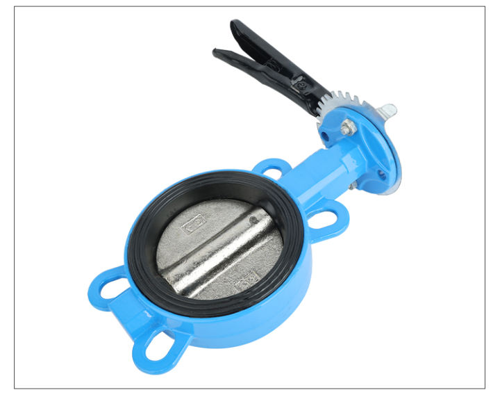 บัตเตอร์ฟลายวาล์ว-ขนาด-4-นิ้ว-วาล์วปีกผีเสื้อ-เหล็กหนาอย่างดี-butterfly-valve-4inch-dn100