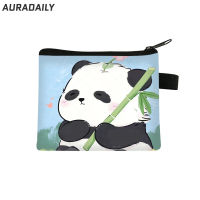 Cute Cartoon Panda Polyester Storage Bag Coin Purse