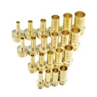 【CW】 Brass Pipe Fitting 4mm 6mm 8mm 10mm 12mm 19mm Hose Barb Tail 1/8 quot; 1/4 quot; 1/2 quot; 3/8 quot; BSP Male Connector Joint Copper Coupler Adapter