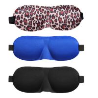 3D Sleep Mask Natural Sleeping Eye Patch Eyeshade Cover Shade Eye Patch Women Men Soft Portable Blindfold Travel Eyepatch