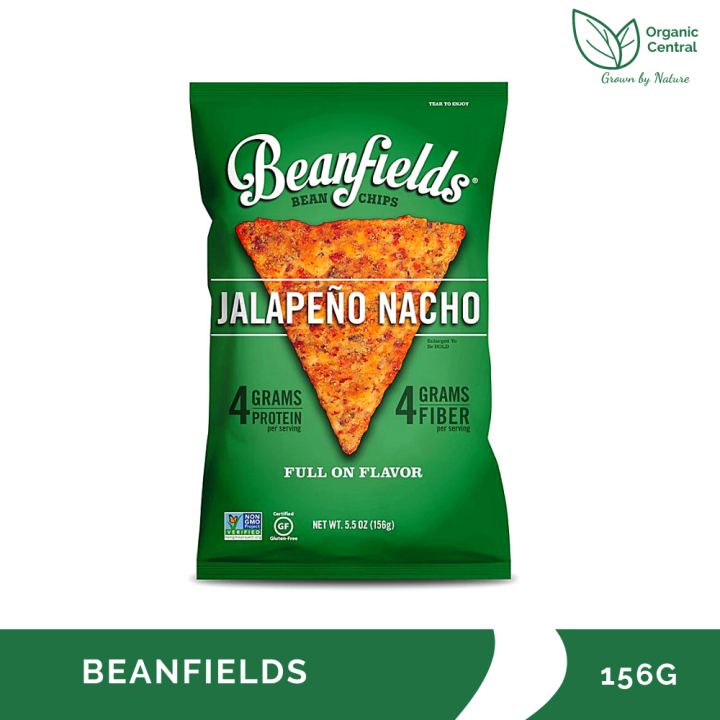 Beanfields Jalapeno Nacho Bean Chips 156g Lazada PH