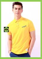 Rudedog เสื้อโปโล ชาย หญิง  รุ่น Skyline  สีเหลือง