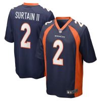 2023 New Fashion version NFL Denver Broncos football jersey No. 2 Surtain II game uniform mens