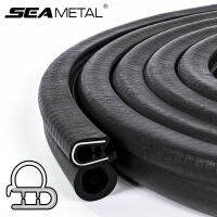 SEAMETAL 5m รถประตูยางซีล Strip Universal Soundproof แถบปิดผนึกด้านข้าง PVC หลอดไฟสำหรับประตูรถเรือบ้าน Sealants-Ludeiur