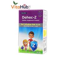 Dehec-Z Zinc Syrup 15 mg ดีเฮกซี ซิ้งค์ ไซรัป 15 มก. รสองุ่น ขนาด 60 มล