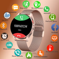 2022 New Women Bluetooth Call Smart Watch Monitoring Smartwatches IP67 Waterproof Men Smartwatch+Box