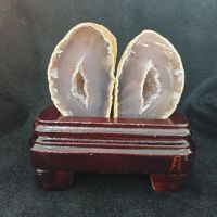 หินอาเกตจีโอดอาเกต โพรงอาเกต(Agate geode)Geode Agate