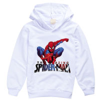 [ในสต็อก] Spidermans ผ้าฝ้ายผสมการ์ตูนเสื้อฤดูใบไม้ผลิฤดูใบไม้ร่วงแขนยาวเด็กใหม่เสื้อผ้า Hoodies เสื้อกันหนาวเด็กชายหญิงเกาหลี BaBy