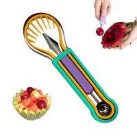 Avocado Slicer Salad 3 In 1 Fruit Picker Dig And Cut Veggi Easily Ergonomic Handle Also Apples Pearls