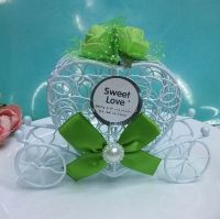 100PCS/LOT Wedding Sweet box White Iron Cage with Bow and Flower accessories for Wedding Favors White Irion Candy Box Storage Boxes