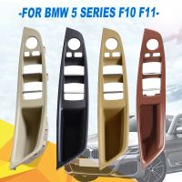 ‘；。【； For Bmw 5 Series F10 F11 F18 Door Inner Handle Left Front Door Interior Door Panel Drivers Seat Button Switch Frame Storage