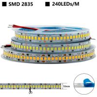 5m 1200 SMD 2835 LED Strip Light 12V 24V DC Flexible LED Tape Ribbon 240 led/m LED Strip White Warm White 4000K Red Blue Green