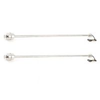 2X 50cm Stainless Steel Water Level Liquid Sensor Vertical Float Switch