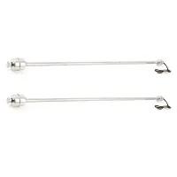 2X 50cm Stainless Steel Water Level Liquid Sensor Vertical Float Switch