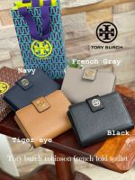 กระเป๋าเงิน กระเป๋าสตางค์  Tory burch robinson french fold wallet ของแท้