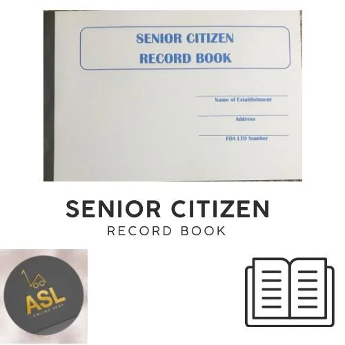 Senior Citizen Book for Pharmacy / Record Book | Lazada PH