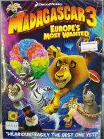 DVD : Madagascar 3 Europes Most Wanted มาดากัสการ์ 3 ข้ามป่าไปซ่าส์ยุโรป  " เสียง / บรรยาย : English , Thai "   DreamWorks Animation Cartoon การ์ตูน