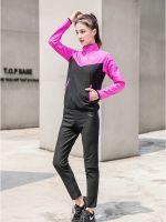 【CW】 Sauna Jacket Pants Women Weigh Loss Boxing Gym Workout Durable Sweat Suit Exercise Tracksuit for Hiking Jogging Yoga Stretch