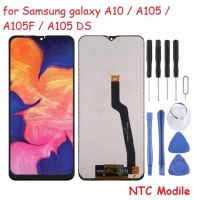 จอ LCD 6.2 "ดั้งเดิม,สำหรับ Galaxy A10 A105 A105F SM-A105F อะไหล่หน้าจอ LCD