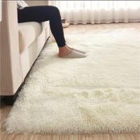 Alfoms Fluffy White Faux Fur Rug Bedroom Plush Soft Shaggy Car For Living Room Large Floor Mat Non-Slip 200*300 Home Decor