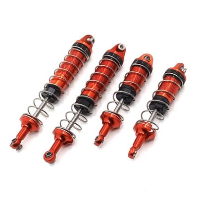 4Pcs Metal Oil Shock Absorber for Wltoys 12428 12423 12427 12429 1/12 RC Car Upgrades Parts Accessories