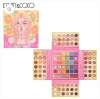 พาเลต แต่งหน้า อายแชโดว์ 105 สี เม็ดสีแน่น ติดทน Kevin &amp; Coco 105 Colors Eye Shadow