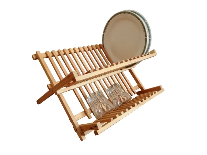 Wooden Dish Rack 2 layer / Rak Pinggan Kayu 2 lapisan (Made from