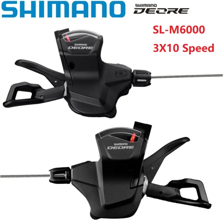 SHIMANO Deore M6000 10 Speed Bike Shifters Lever SL-M6000 10s 10v MTB ...