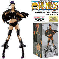 Figure ฟิกเกอร์ งานแท้ 100% แมวทอง Banpresto จาก Onepiece วันพีซ เต็มพิกัดสลัดจอมลุย Flag Diamond Ship Nico Robin นิโค โรบิน ชุดหนัง Ver Original from Japan Anime อนิเมะ การ์ตูน มังงะ คอลเลกชัน New Collection Doll ตุ๊กตา manga Model โมเดล