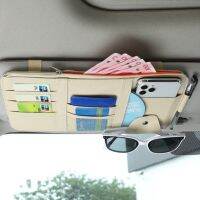 Card holder car    ที่เสียบแว่นตา ที่เก็บของในรถ ที่เก็บบัตร atm ในรถ glasses holder ที่เก็บของติดช่องบังแดด มี 4 สี