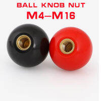 PC สีดำหรือพลาสติกสีแดง M4 M5 M6 M8 M10 M12 ด้ายรูปหัว Clamping NUTS KNOB-zaldfjgnsdg