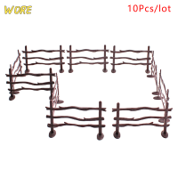 ?【Lowest price】WORE DIY เด็กของเล่นจำลองสัตว์ฟาร์มสัตว์ปีกรั้วรุ่น pasture ZOO fence