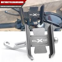 For CFMOTO 700CLX CLX700 700 CLX 2021 2022 Motorcycle CNC Aluminum Accessories Handlebar Mobile Phone Holder GPS Stand Bracket