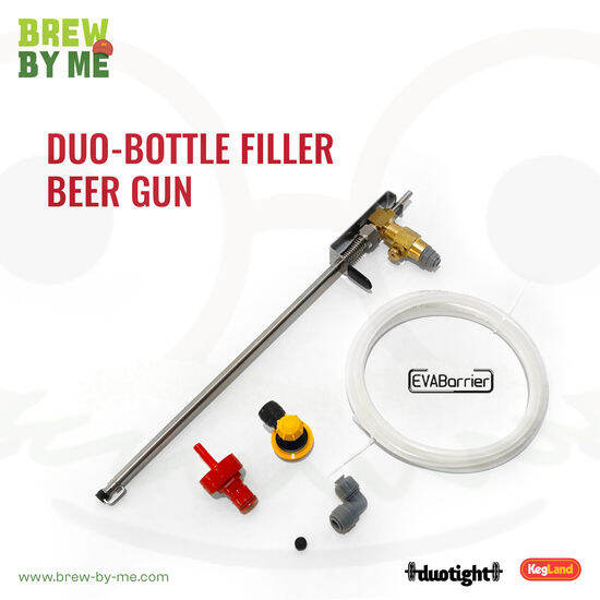Beer Gun Bottle Filler Duotight ชุดอุปกรณ์บรรจุขวด, keg หรือ กระป๋อง