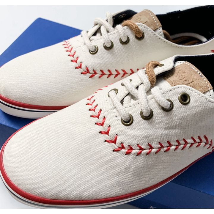 รองเท้าผ้าใบลายเบสบอล-keds-champion-pennant-off-white