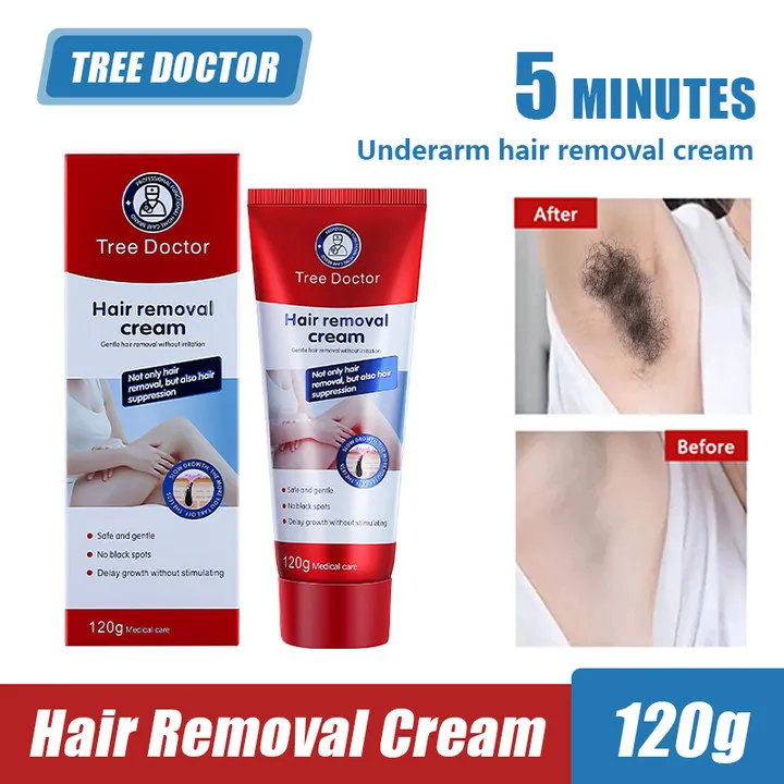 MISN Tree Doctor Painless Hair Removal Cream Permanent No Residue  Depilatory Cream Men And Women Leg