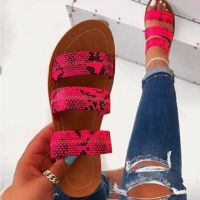 Women Slippers Patchwork Summer Slides Outdoor Beach Flat Heel Sewing 2020 Fashion Casual Female Ladies Shoes Zapatos De Mujer