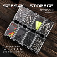 SEASIR Magic Combo Fishing Box Multifunctional Fishing Gear Box Noctilucent Luminous Rubber Seal Fishing Accessories Box Small Fishing Tackles For Freshwater Seawater