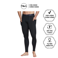 Quần legging thể thao nam giữ nhiệt TSLA lót lông form ôm thun co giãn bó thumbnail