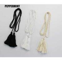 【YF】☒❈  3 pcs Cotton Tassel Rope Tieback waist chic Sewing Accessory 135cm long