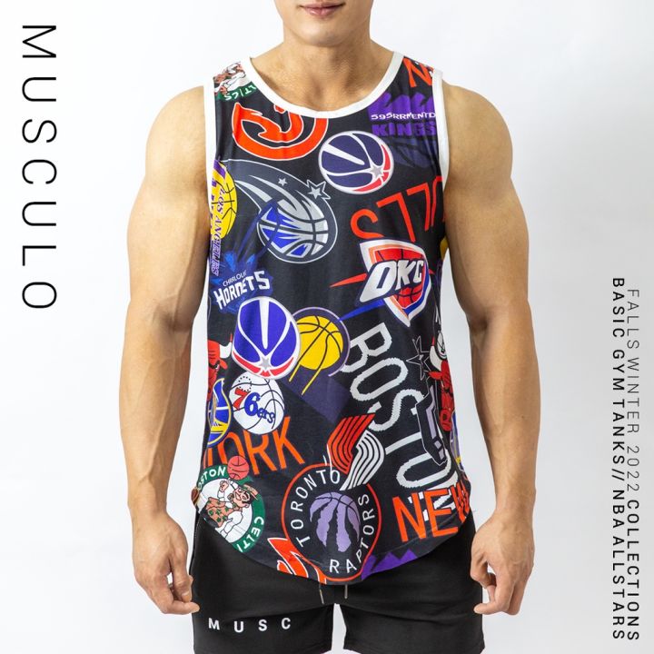 miinshop-เสื้อผู้ชาย-เสื้อผ้าผู้ชายเท่ๆ-เสื้อกล้าม-musculo-รุ่นเบสิก-nba-all-star-team-เสื้อผู้ชายสไตร์เกาหลี